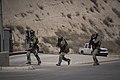 Cypriot Special Forces during fire and movement drills