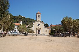 L'église de Porquerolles.