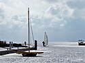 Eissegler am Bodden-Hafen von Ahrenshoop