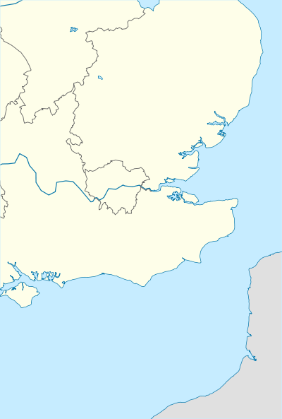 2013–14 Isthmian League is located in Southeast England