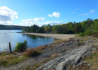 Erstaviksbadet vid Erstaviken