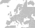 Eurovision events map (template)