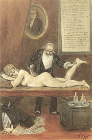 Felicien Rops - le massage - la masaĝo