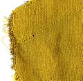 satin-weave cloth-of-gold, back