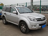 Post-facelift Great Wall Haval H3 front