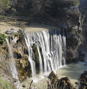 Jajce waterfalls