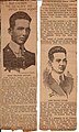 John Francis Uncles newspaper clippings