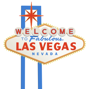 Vector image of the Las Vegas sign.