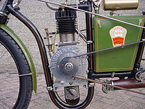 Laurin & Klement 400 cc motorblok