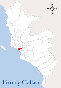 Distretto di San Isidro – Localizzazione
