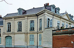 Lille, Hôtel particulier, 52 façade de l'Esplanade, (PA00107613)