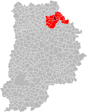 Localisation de Communauté de communes du Pays Fertois