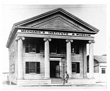 The Mechanics Institute in London,Ontario circa. 1860 1877