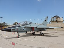 A M-346 of Israeli Air Force on display M-346 IAF Museum 14-04-2017a.jpg