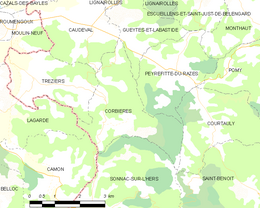 Corbières - Localizazion