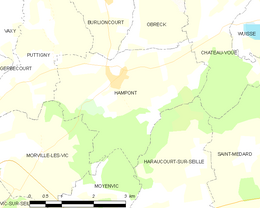 Hampont – Mappa