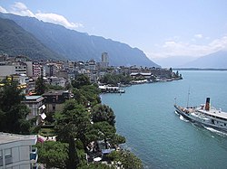 Montreux e il lago Ginevra