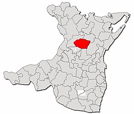 Location in Constanța County