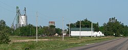 Norman, seen from the east on Nebraska Highway 74.