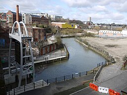 Ouseburn above the Barrage - geograph.org.uk - 1777616.jpg