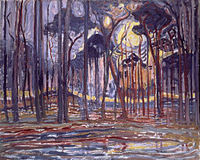 Šuma pokraj Oelea, 1908