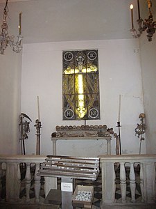 Altar da cripta.