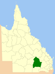 Regione di Maranoa – Mappa