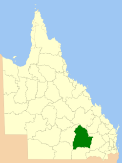 玛拉诺亚区于昆士兰州辖境图