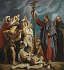 ピーテル・パウル・ルーベンス『モーセと青銅の蛇』1610年-1612年頃 コートールド美術研究所所蔵