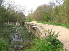 The remains of Rugby Central Station on the former Great Central Railway, one of many stations and lines that were closed under the Beeching cuts