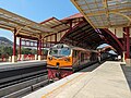 Train at the station