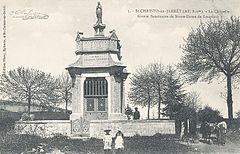 Saint-Christo-en-Jarez (Loire), grotte sanctuaire de Notre-Dame de Lourdes