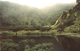 Serra de Santa Bárbara: Laguna Negra, interior de la caldera.