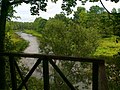 Blick von Grenzbrücke auf Memel 56.4127724.834386 Juli 2013