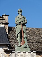 Poilu écrasant l'aigle allemand (d) (monument aux morts)