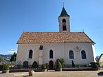 Pfarrkirche St. Peter und Paul mit Friedhof in Steinegg