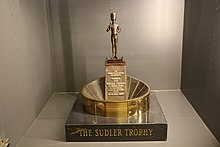 The University of Massachusetts Minuteman Marching Band's Sudler Trophy Sudler Trophy.JPG