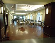 Gitenstein Library cafe, inside the main campus library.
