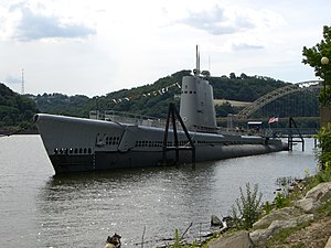 USS Requin SS-481 as a museum ship.