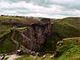 Upper mainland courtyard of Tintagel Castle, 2007.jpg