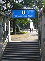 Entrée de la station de métro