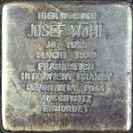 Stolperstein für Josef Wohl (Rosengasse 1)