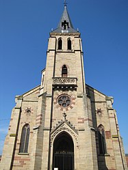 The Catholic Church of Saint-Martin in Westhoffen