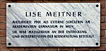 Lise Meitner – Gedenktafel