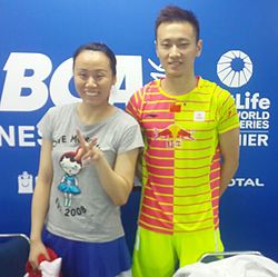 Zhao Yunlei & Zhang Nan Indonesia Open 2016.jpg