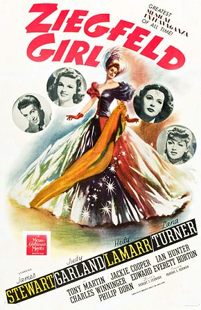 Description de l'image Ziegfeld Girl Movie Poster.jpg.