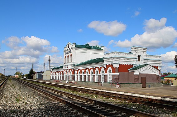 7. Вокзал станции Лукоянов, Нижегородская область Автор — Artamonycheva