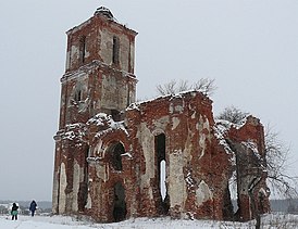 Троицкая церковь в январе 2014