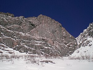 Скалодром «Южный» на южном склоне г. Сахарная