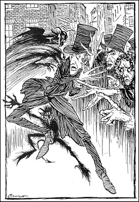 Иллюстрация Артура Рэкема из книги Poe's Tales of Mystery and Imagination (1935)